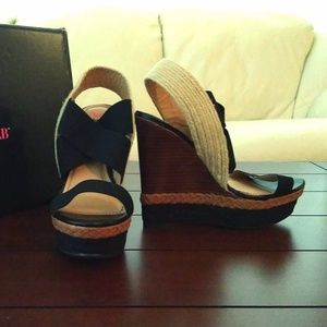 Black & White Sandals